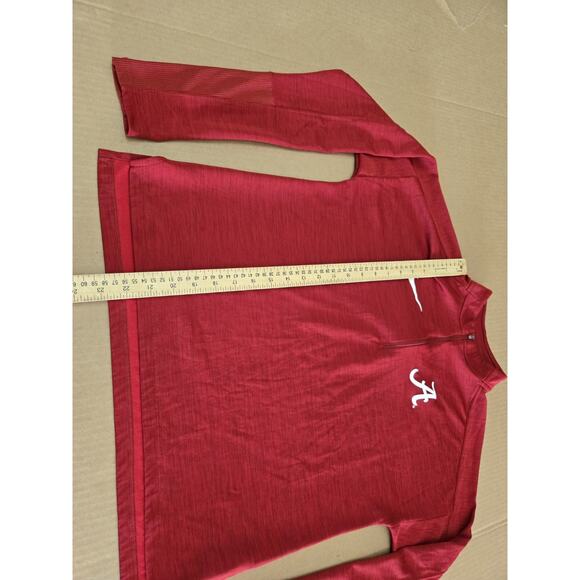 Nike Alabama Crimson Tide 1/4 Zip Dri-Fit Slim-Fit Women's MEDIUM - Picture 7 of 13
